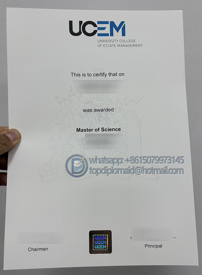 UCEM diploma UCEM diploma