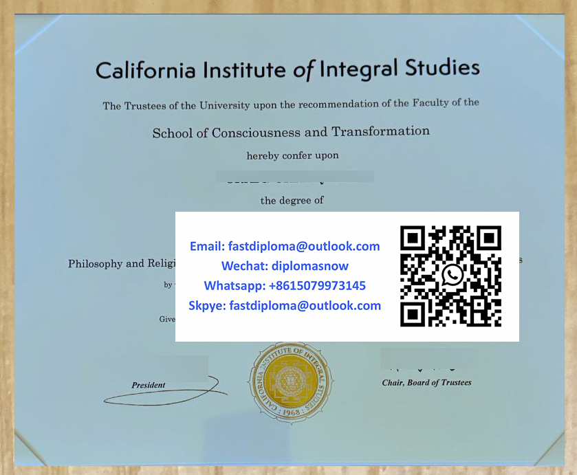 California Institute of Integral Studies degree California Institute of Integral Studies degree