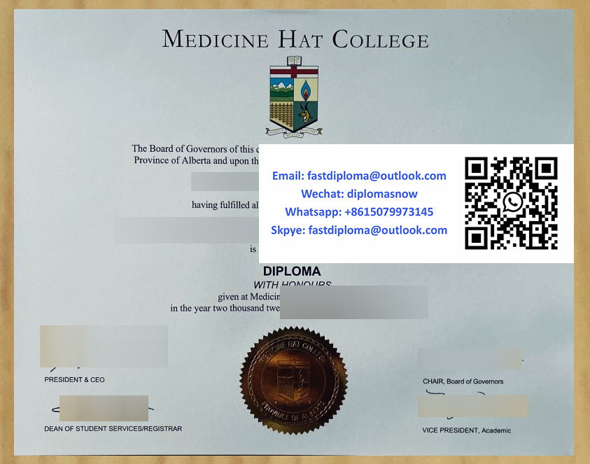 Medicine Hat College diploma Medicine Hat College diploma sample