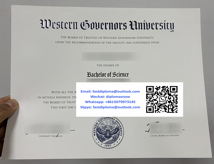 Western Governors University diploma Western Governors University diploma